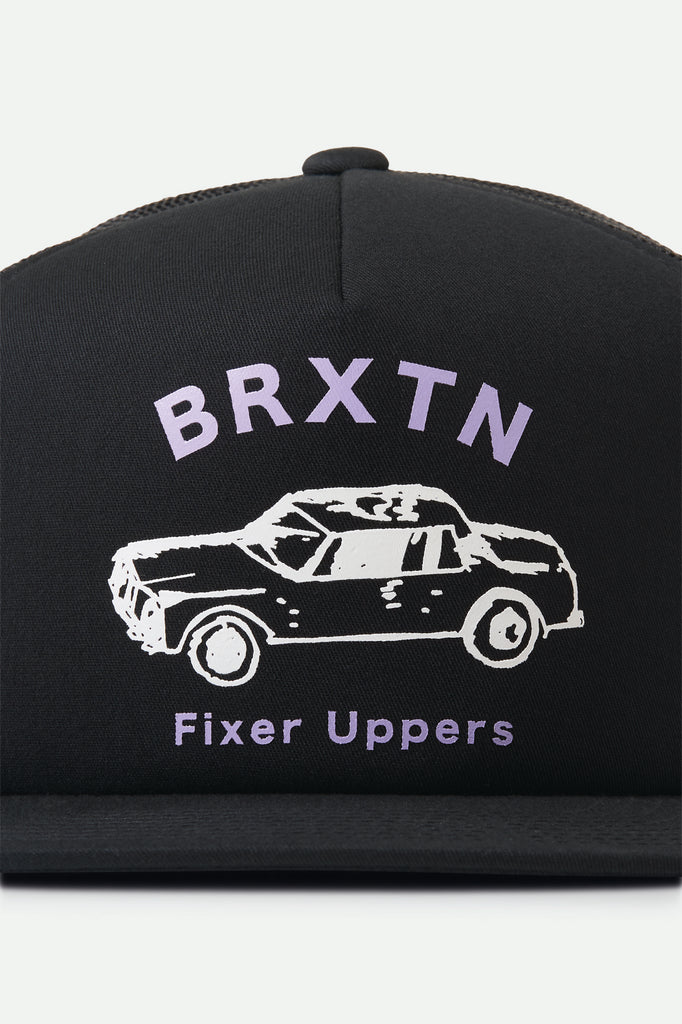 Brixton Fixer MP Mesh Cap - Black/Black