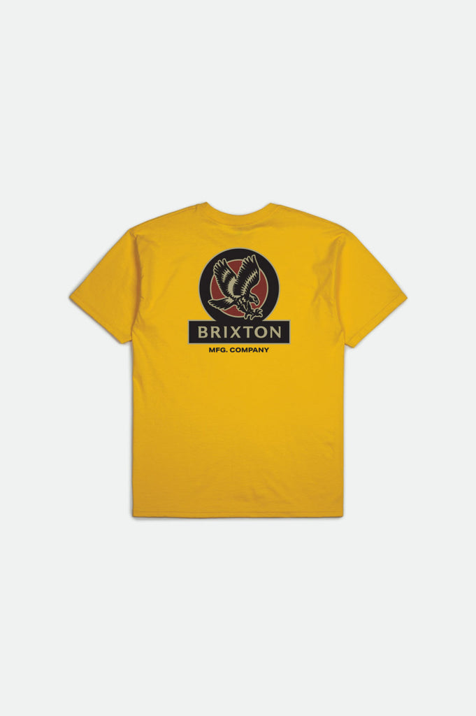 Brixton Reach S/S Standard Tee - Athletic Gold