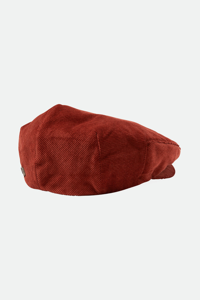 Brixton Hooligan Baggy Snap Cap - Dark Brick Cord