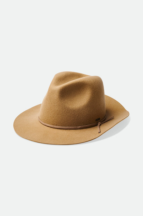 Unisex Duke Cowboy Hat - Timber Wolf - Front Side