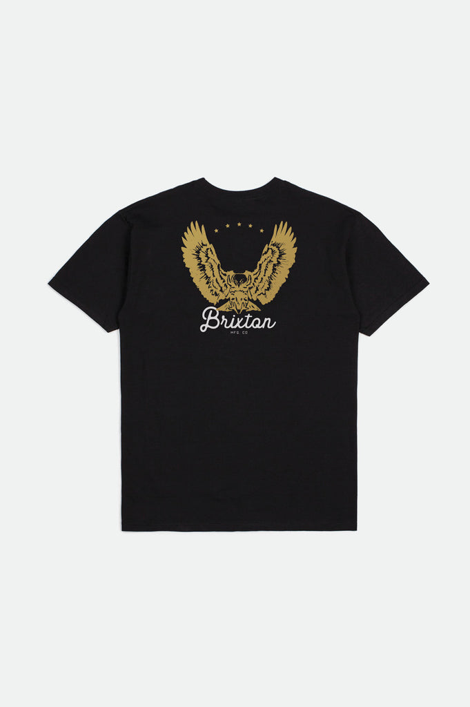 Brixton Talon S/S Standard Tee - Black/Gold