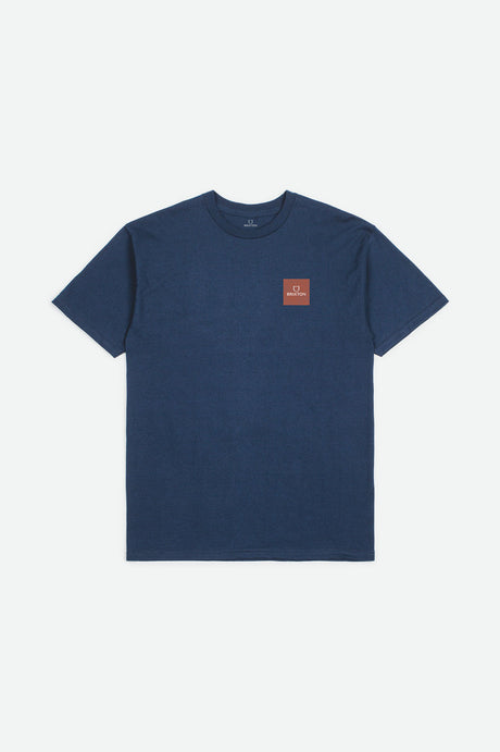 Alpha Square S/S Standard Tee - Midnight Navy/Abstract