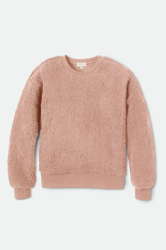 Brixton Cloud Sherpa Crew - Nude