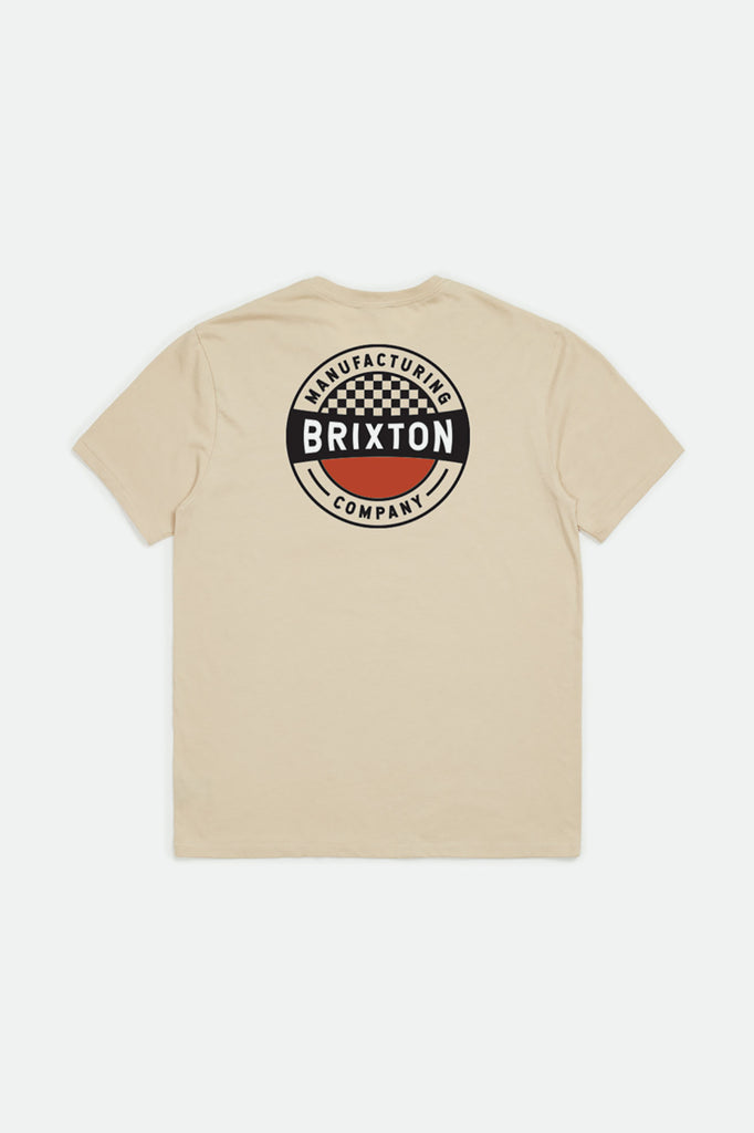 Brixton Terminal S/S Standard Tee - Worn Wash Cream