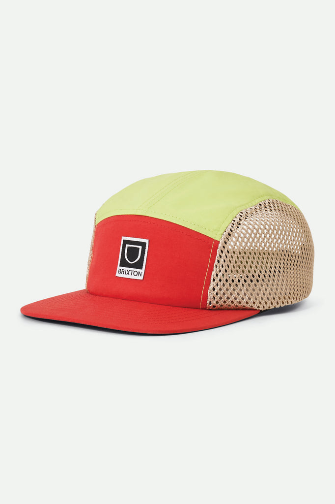 Brixton Beta LP Mesh Camper Cap - Phoenix Orange/Limelight/Mojave