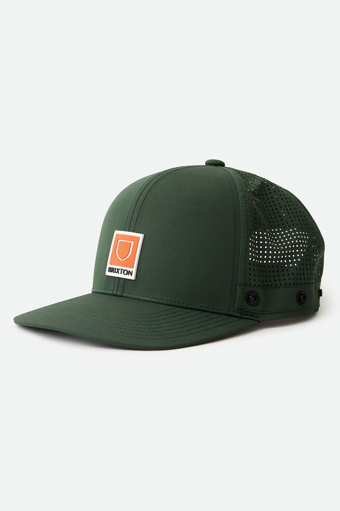 Brixton Beta Protective Mesh Snapback - Moss