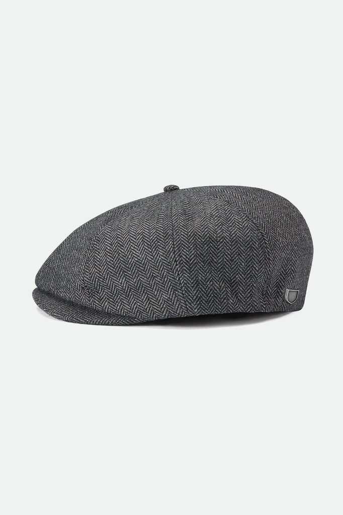 Unisex Brood Snap Cap - Grey/Black - Front Side