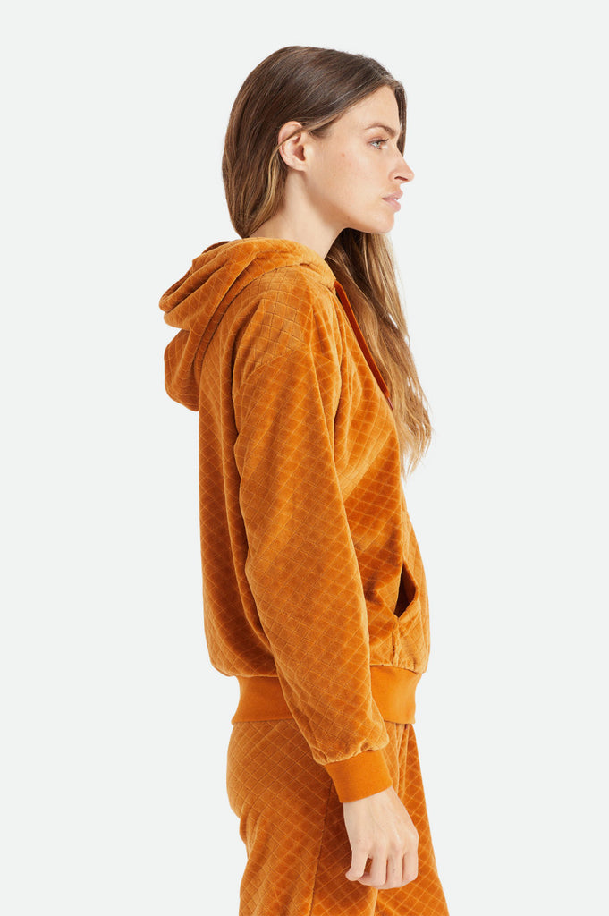 Brixton Rocky Hoodie - Glazed Ginger