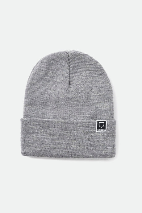 Unisex Harbor Beta Watch Cap Beanie - Light Heather Grey - Front Side