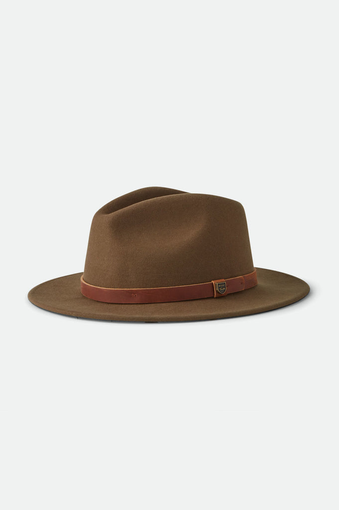 Brixton Brixton x Fender Refugee Fedora - Antique Olive