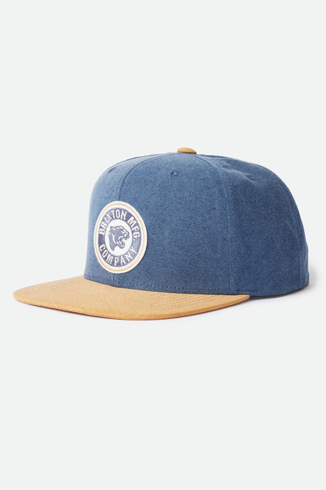 Forte Utility MP Snapback - Washed Navy/Khaki