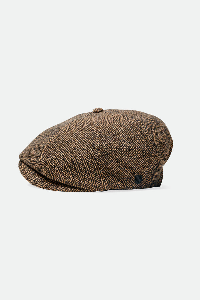 Brixton Baby Brood Snap Cap - Brown/Khaki