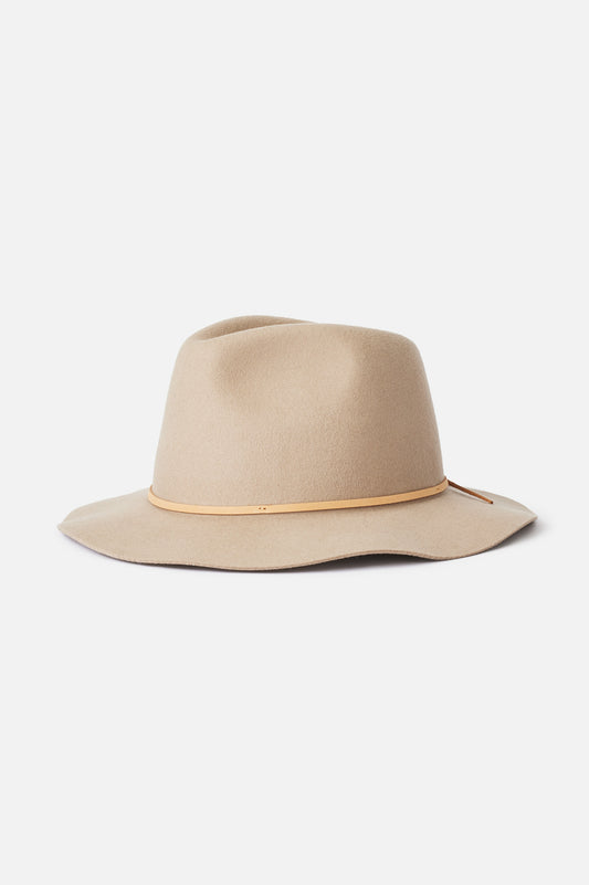 Unisex Wesley Fedora in Light Tan – Brixton Europe