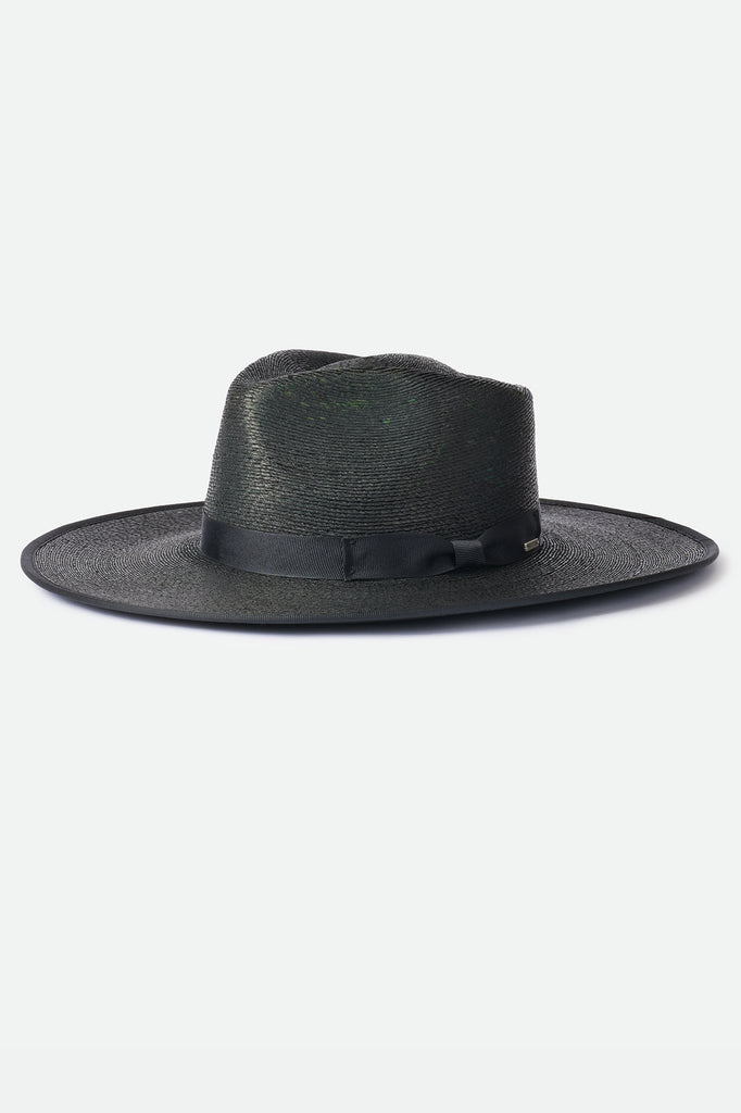 Brixton Jo Straw Rancher Hat - Black