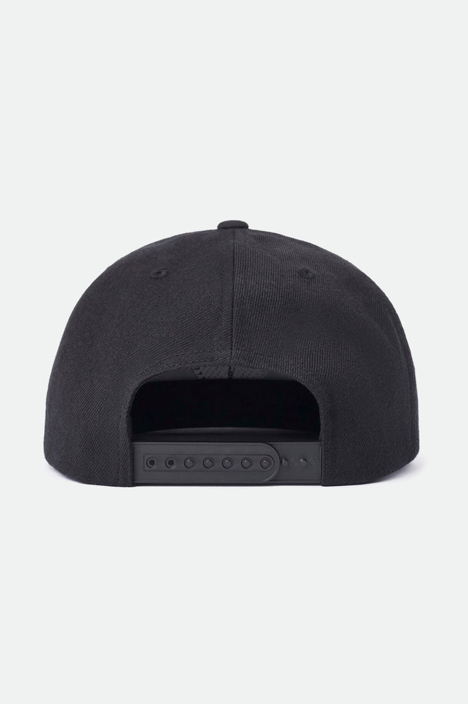 Unisex Mason MP Snapback - Black - Back Side