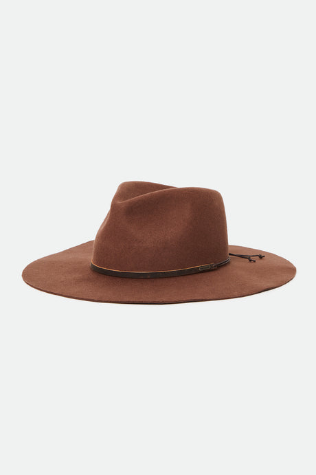 Hailey Fedora - Coffee