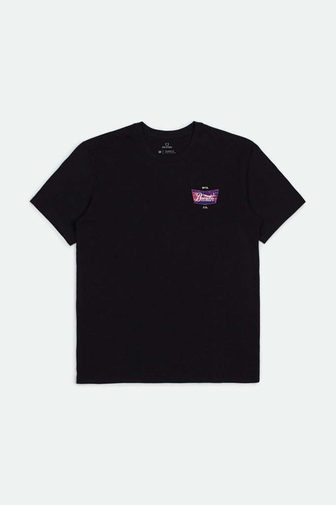 Brixton Stith Crash S/S Tailored Tee - Black