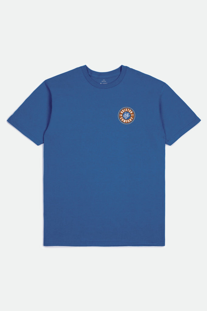 Brixton Rage S/S Standard Tee - Cobalt