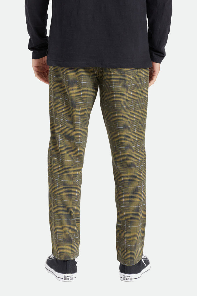 Brixton Steady Cinch Taper Utility Pant - Military Olive/Black