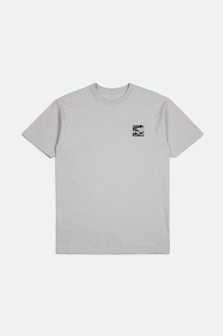 Alpha Square S/S Standard Tee - Silver/Tear Drop Camo