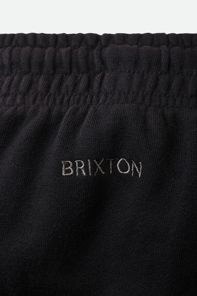 Brixton Vintage French Terry Dye Sweatpant - Black