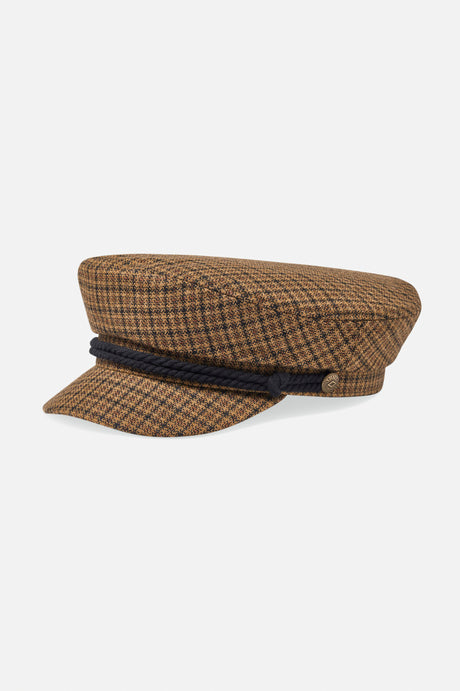 Fiddler Cap - Caramel/Black