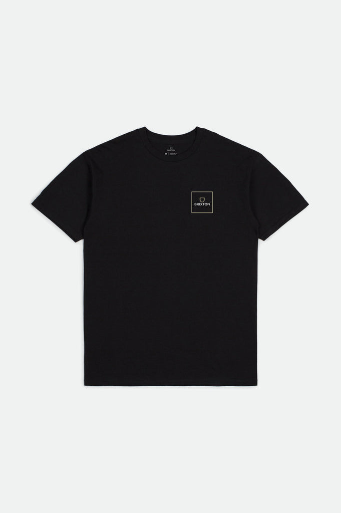 Brixton Alpha Square S/S Standard Tee - Black