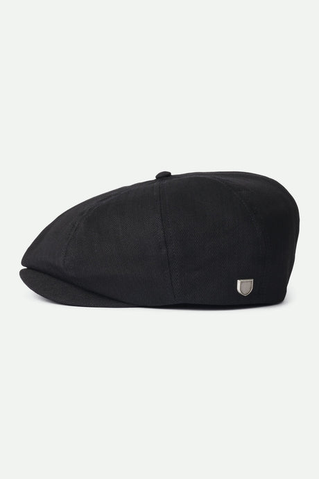 Brixton Unisex Brood Newsboy Cap - Black | Extra Shot