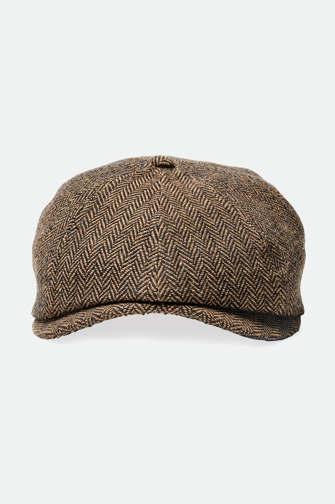 Brixton Baby Brood Snap Cap - Brown/Khaki