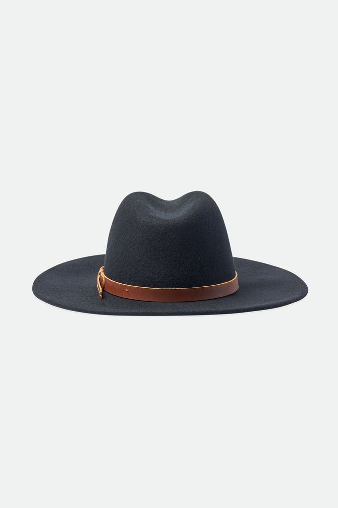 Brixton Unisex Field Proper Hat - Black | Back