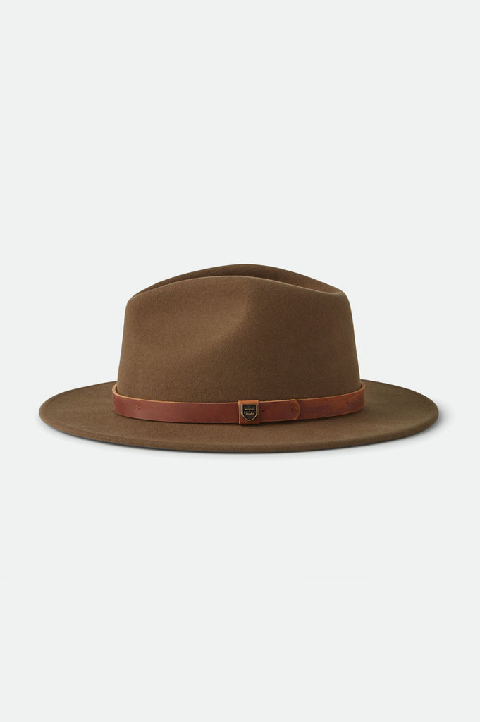 Brixton Brixton x Fender Refugee Fedora - Antique Olive