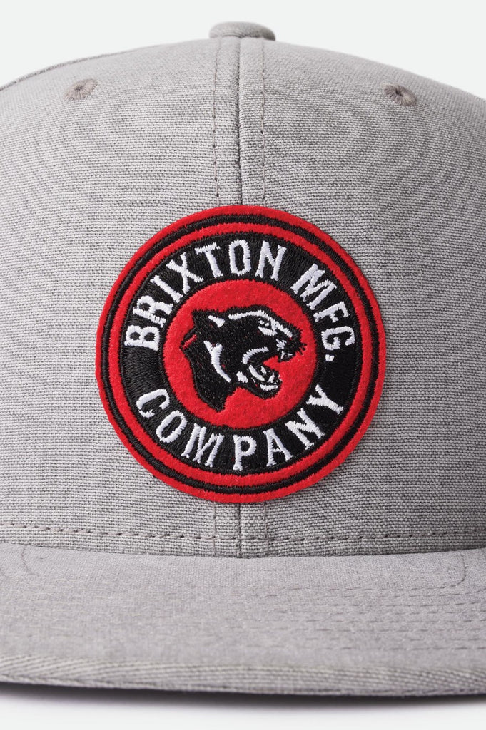 Brixton Forte Utility MP Snapback - Grey