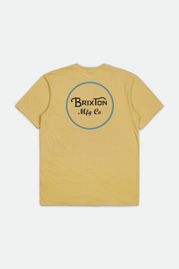 Brixton Wheeler II S/S Standard Tee - Blonde