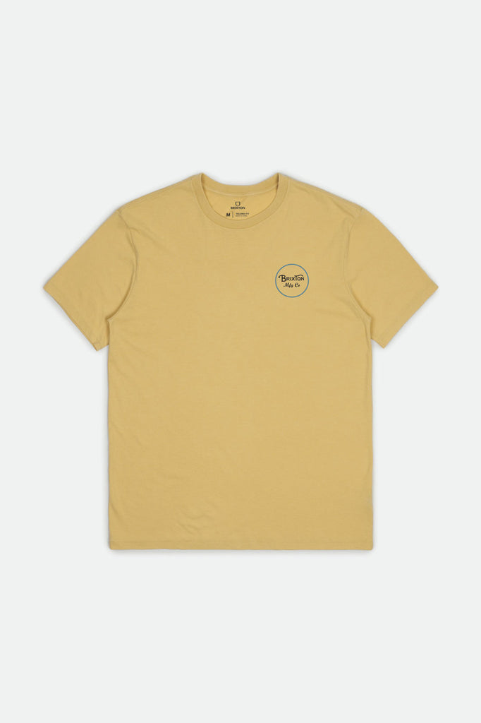 Brixton Wheeler II S/S Standard Tee - Blonde