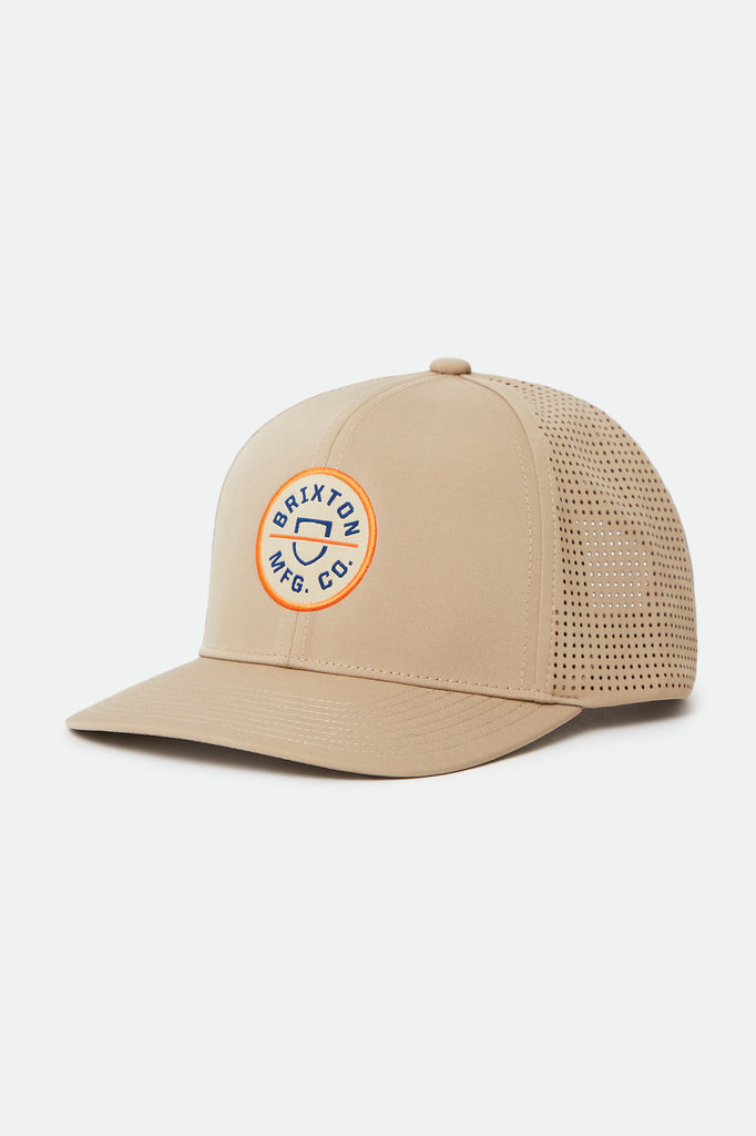 Brixton Crest NetPlus MP Snapback - Safari